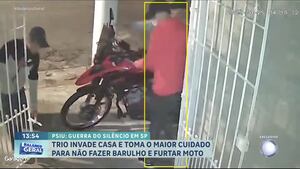 Gangue do silêncio furta moto em São Paulo sem fazer barulho – Record